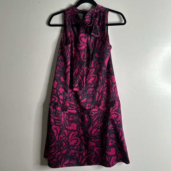 Marc by Marc Jacobs purple pink mini slik dress size small party - Picture 7 of 10